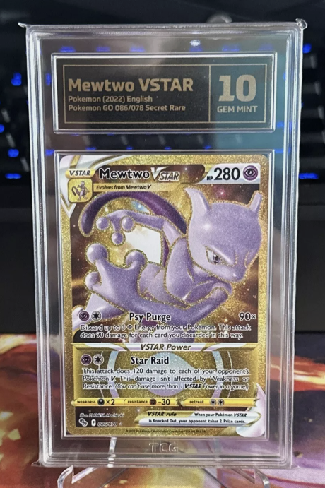 Mewtwo VSTAR 086/078 SR GEM MINT 10