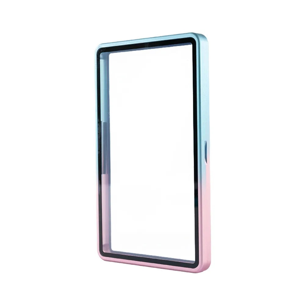 Gradient Color Trading Card Protect Box Aluminum Alloy Double-sided Glass 35PT PSA/CGC Box Transparent UV Protection