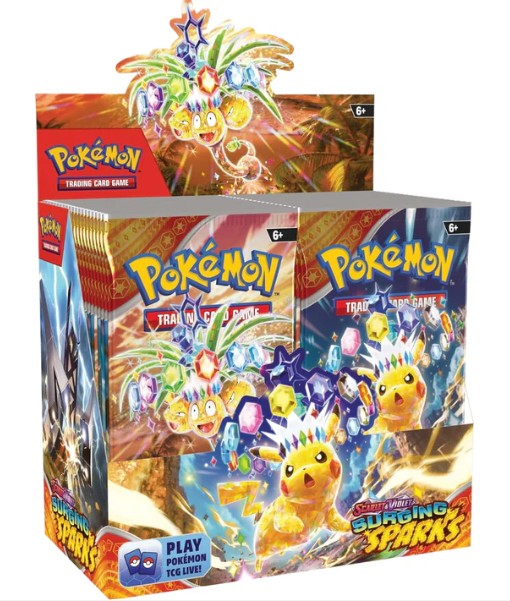 Surging Sparks – Live Rip Packs