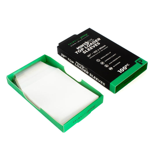 Palms Off Gaming MintFit Top Loader Sleeves - 35pt - 100pc
